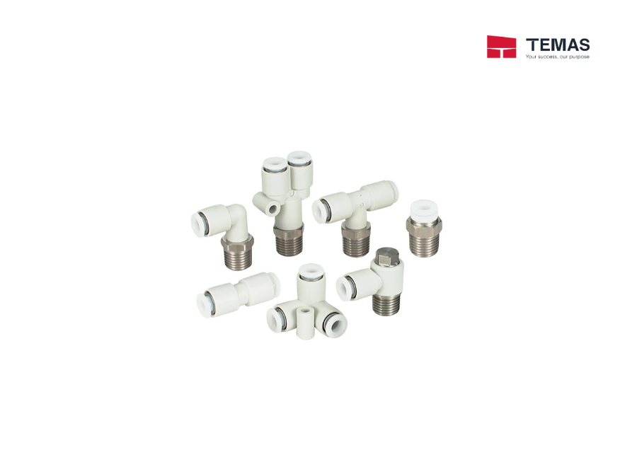 KHỚP NỐI MỘT CHẠM THÉP KHÔNG GỈ SMC KG